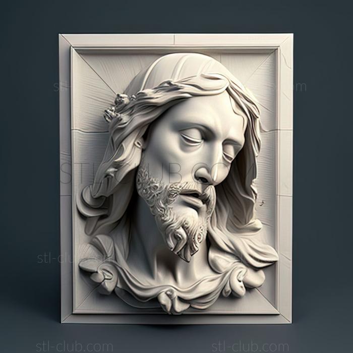 3D model st jesus (STL)